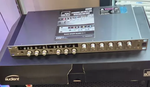 Audient - ASP800 8-Channel Microphone Preamp